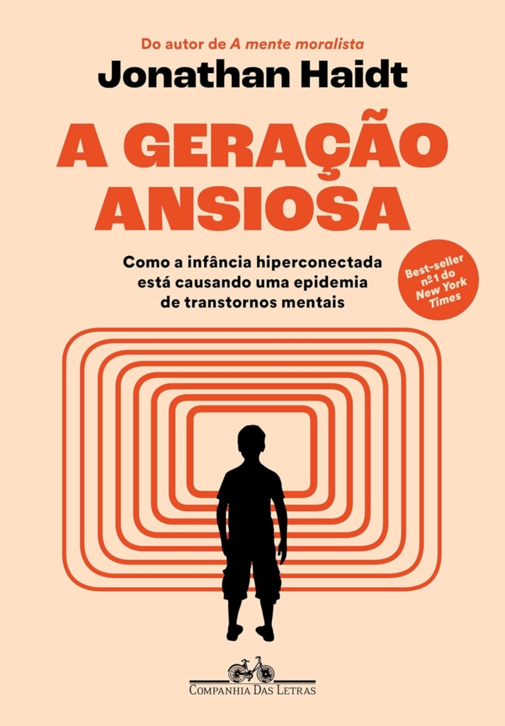 Livros indicados por Bill Gates: The Anxious Generation (A geração ansiosa), de Jonathan Haidt